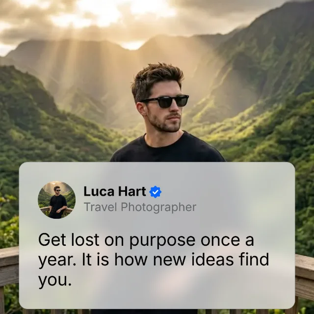 Lower Third quote card sample
